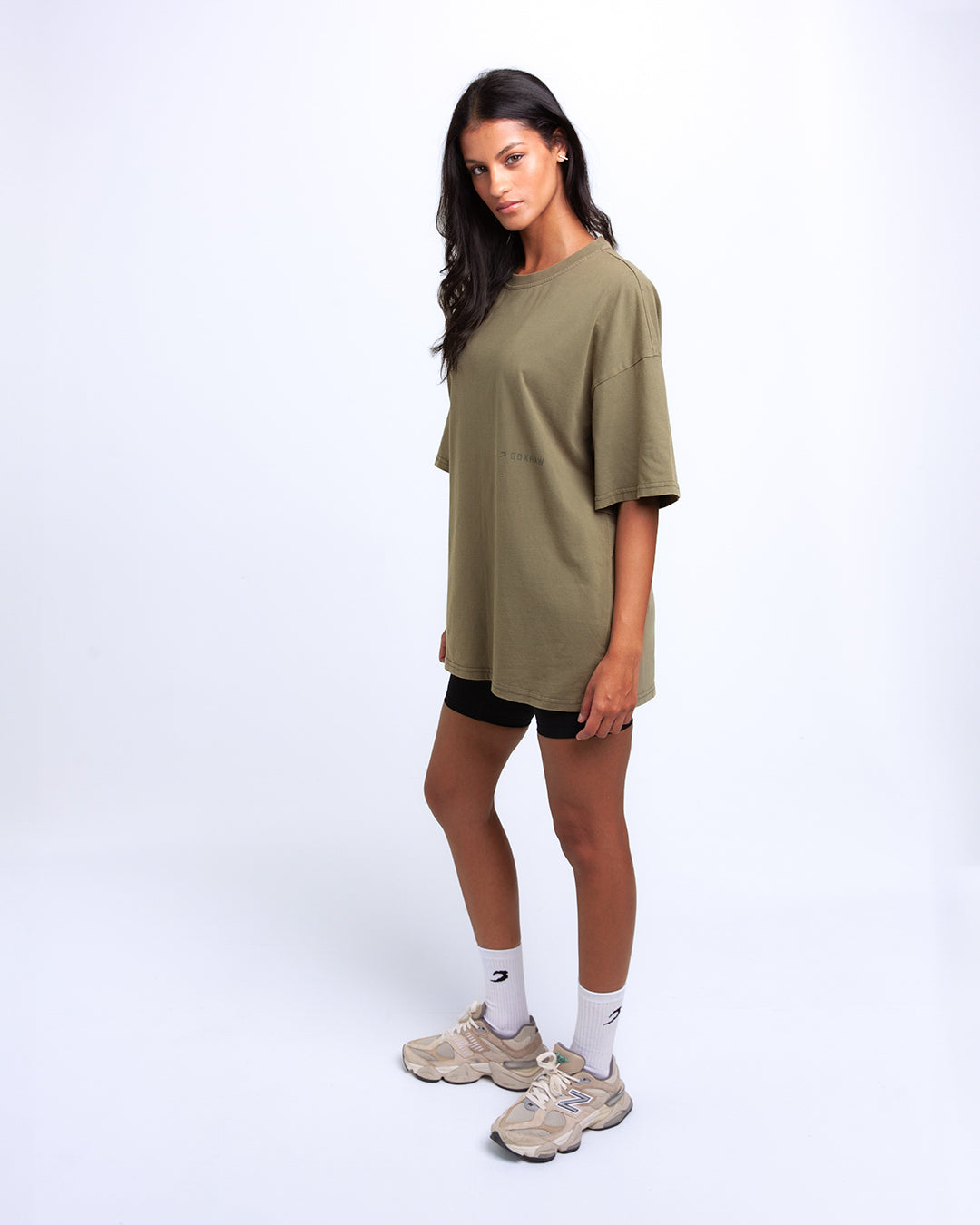 Sparring Club Oversized T-Shirt - Washed Olive - Image 10